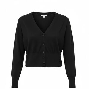 Black Cardigan Sweater Women's Size XXL